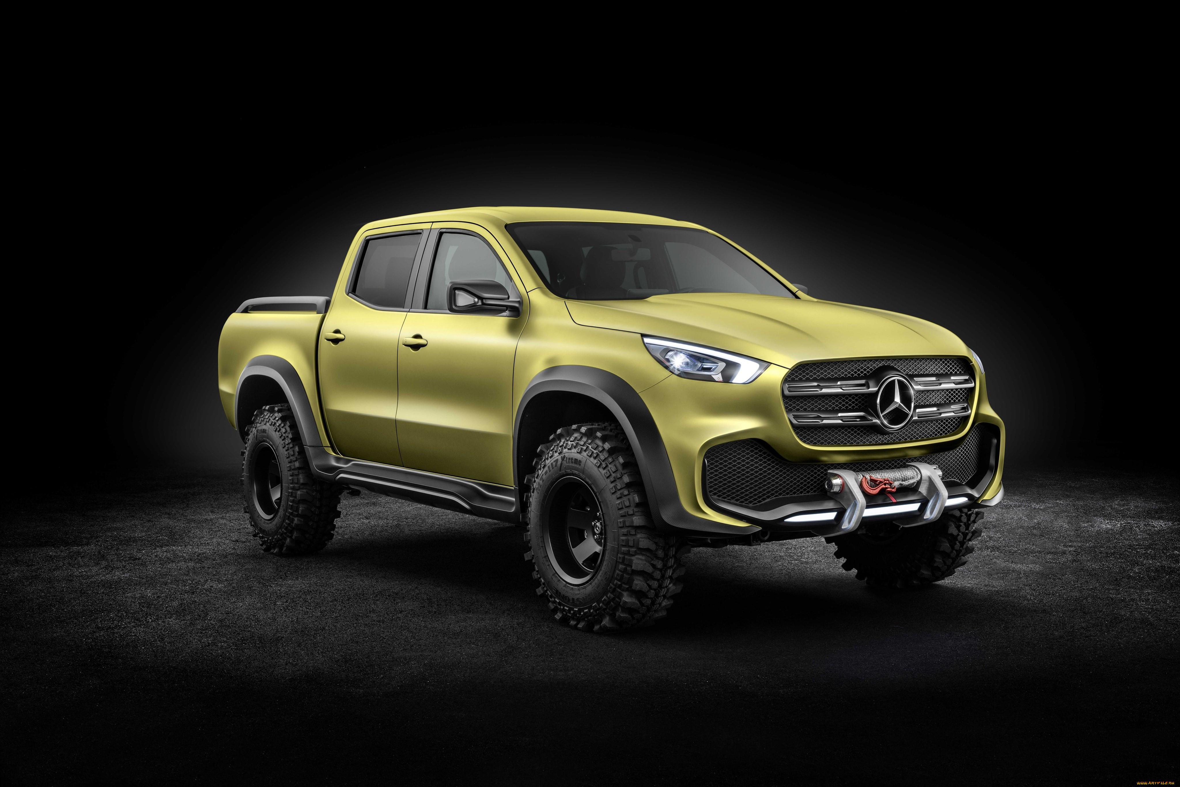 , mercedes-benz, x-class, powerful, concept, 2016, adventurer